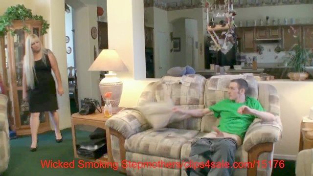 My Step Mother Helps Me To Wank