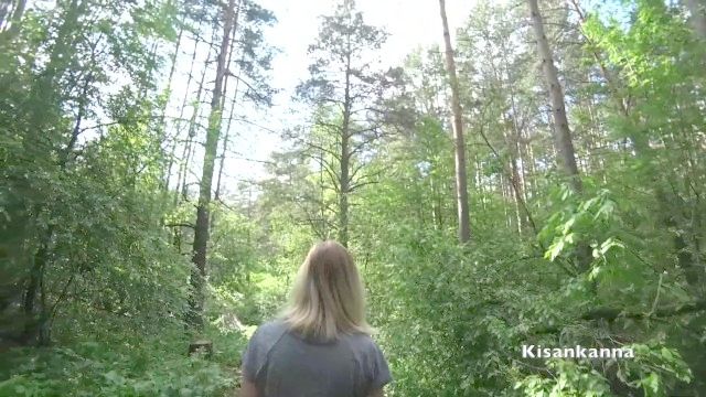 I Play With My Other Half In The City Park Of Lovense ! Make Love , Squirt In Public