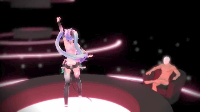[MMD] Hatsune Miku striptease de baile para un gran jefe|バ ッ チ モ