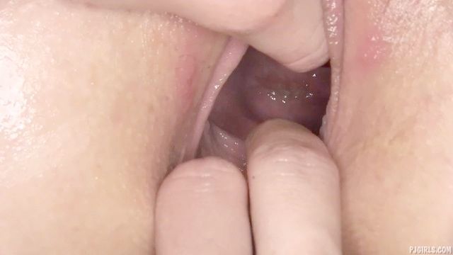 pjgirls باليدين فحص مشعرات وجمل فضفاضة العميق خطيئة (جزء 1)