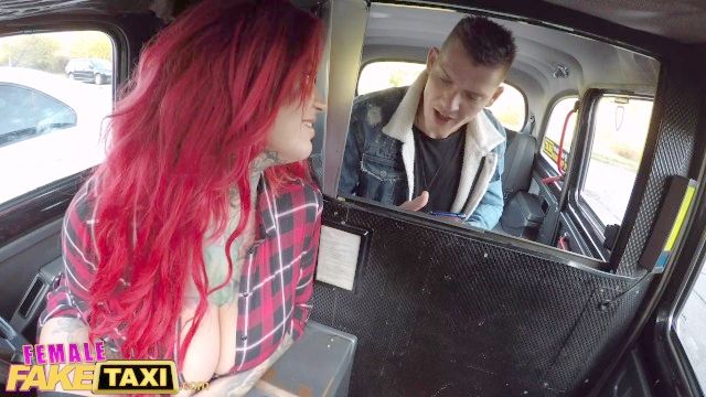 Angel Fake Taxi Sabien Demonia Gets Her Gigantic Breast Out For Thrills
