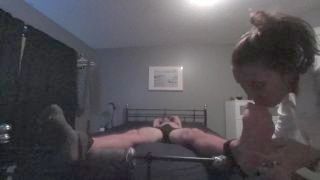 Unskilled Babe Tickles Mistress Till Orgasm - F/m