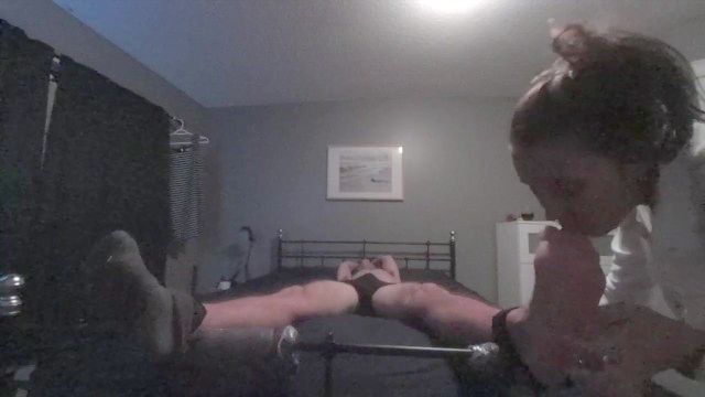 Unskilled Babe Tickles Mistress Till Orgasm - F/m
