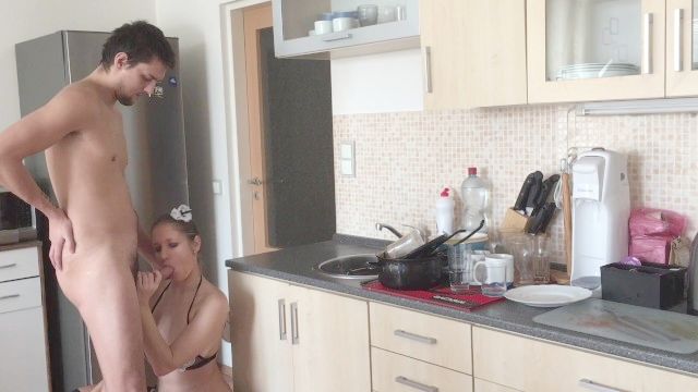anal increíble Señora de la limpieza