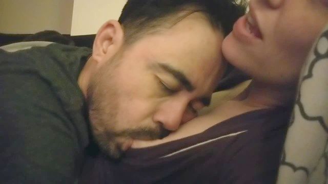 Milk: Close - Up Of A Mouthful Of Breastmilk , Nursing , Then Fucking