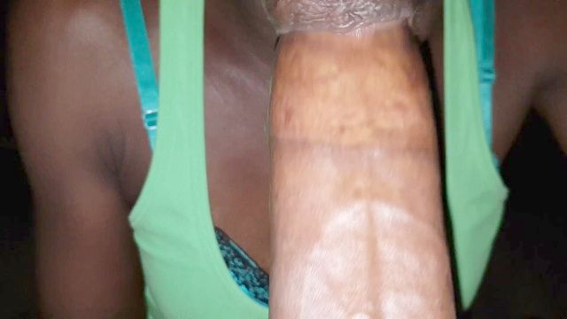 Crackhead Sucks A Mega Shaft