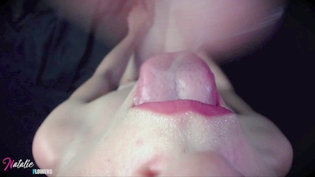 pov.messy feminino deepthroat desleixado, cum na boca