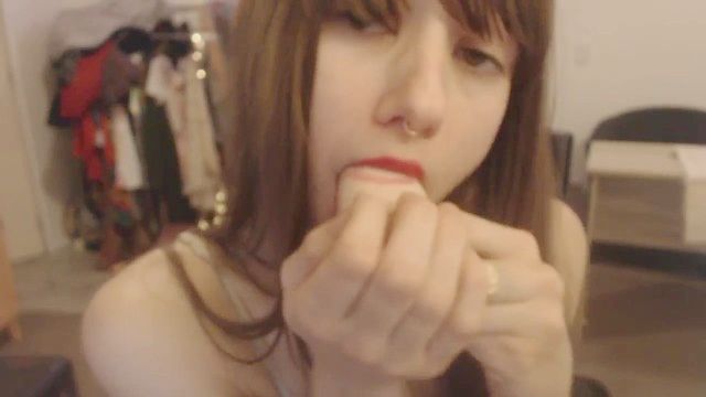 missalice_94 sucia hablando barra de labios garganta profunda