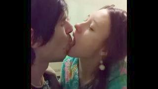 Sweetie With Passionate Long Tongue