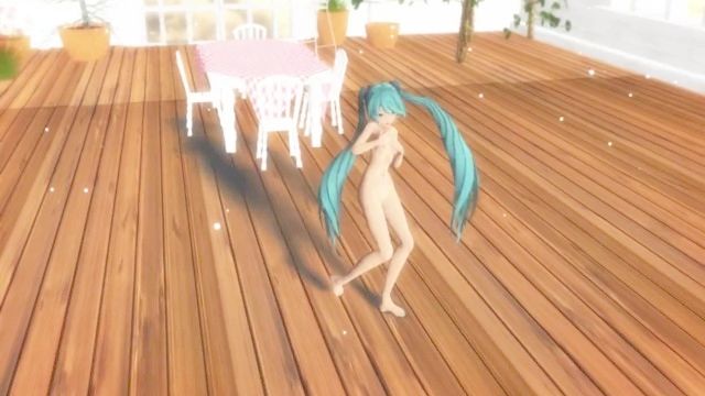 （MMD R180初音junjou裙