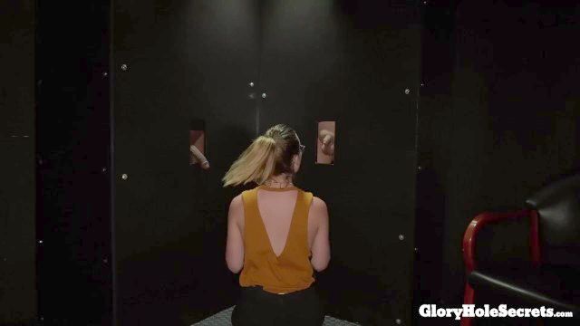Kat Monroe Eats Penises Loves Her Time In The Gloryhole