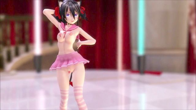 Mmd Pink Cat Hottie