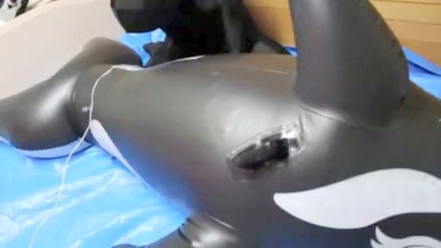 japonês cocoasoft escravidão breathplay kigurumi escravidão wsm_inflatable_orca