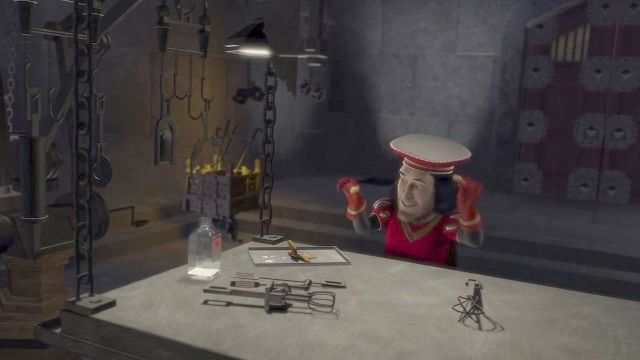 pequeña de jengibre se tocó por enano