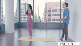 -  Huge Titties Anissa Kate Copulates Her Yoga Teacher