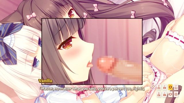primera vez el volumen nekopara 1 sex escena 1 del chocola