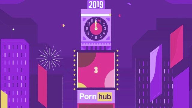 Pleased New Year From Pornhub