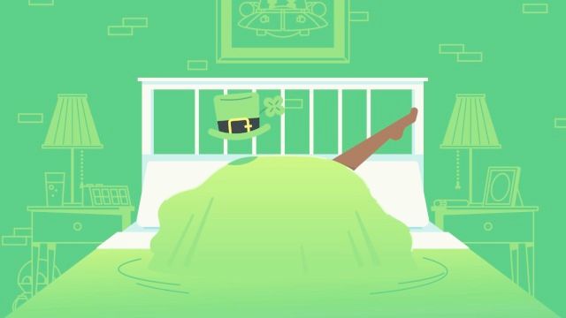 ديك وجين قديس يوم سعيد باتريك بورن هاب ل