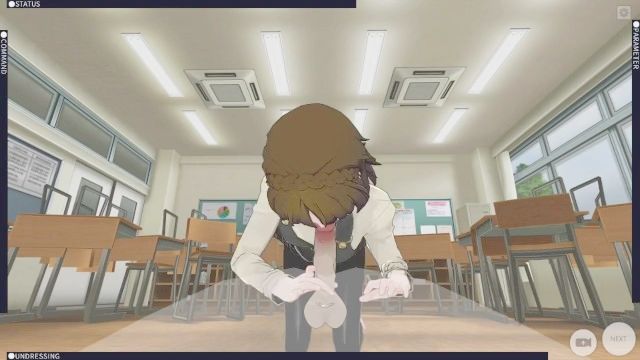 [cm3d2] Persona 5 Hentai - Makoto Nijiima Fucked In Classroom