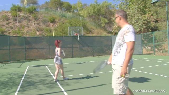 800dad - Onion Butt Jaye Rose Slam Shagged On Tennis Court