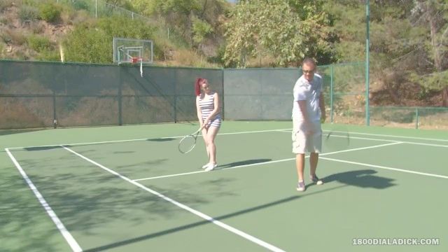 800dad - Onion Butt Jaye Rose Slam Shagged On Tennis Court