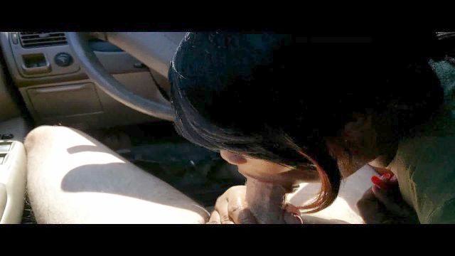 Great Blowjob - Bitch Sucks Me Off In My Car .