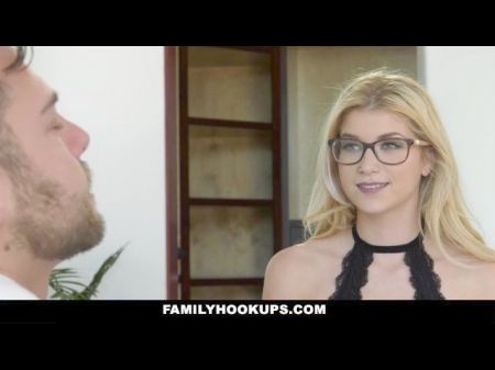 Familyhookups - Cute Blonde Stepsis Gets Analed By Stepbro