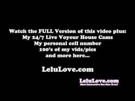 Lelu Love - Feet In Your Face While You Internal Spooge Me