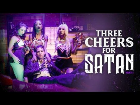Three Little Cheerleaders For Satan