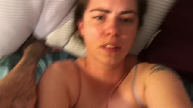 Hot Wife Has Real Orgasm And Begs For Teens Cum In Her