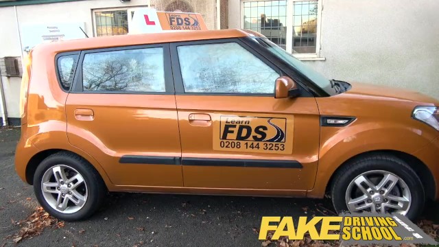 Fake Driving School Posh Freaky Redhead With Big Tits And Ginger Bush Fucks