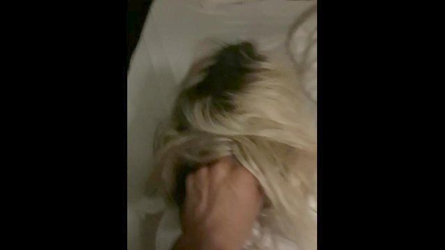 Fucked While She Talks To Her Hubby