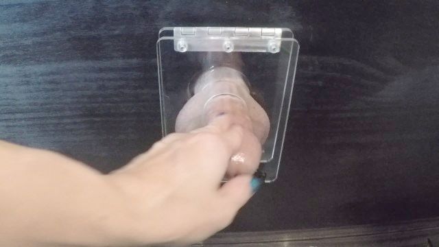 Trituradora De Bolas|gloryhole|inserción Peehole|gran Carga En La Mano|femdom