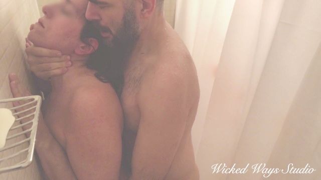 Handsome Mama Painal , Katja Struggles With My Willy In Her Arsehole In The Shower