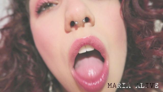 ♥ ♡ ♥ maria lebendig pov, Zunge Fetisch Vorschau ♥ ♡ ♥