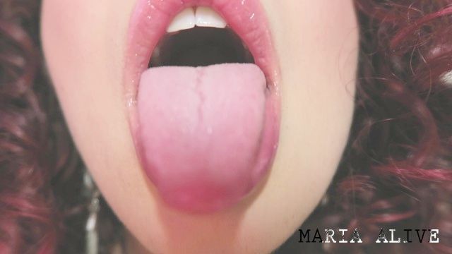 ♥ ♡ ♥ Maria Lebendig Pov, Zunge Fetisch Vorschau ♥ ♡ ♥