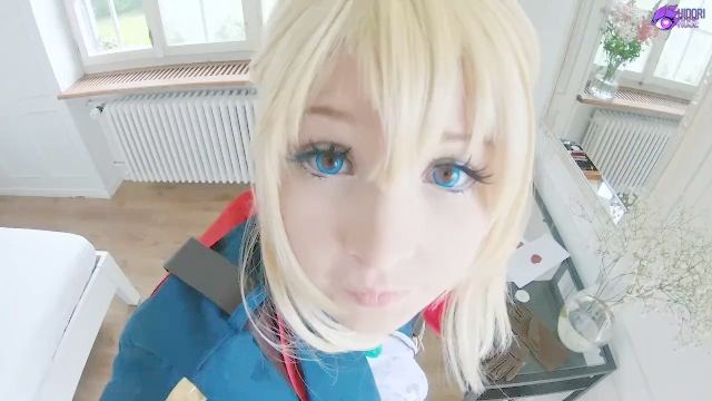 Violett Evergarden Cosplay Pov Blowjob