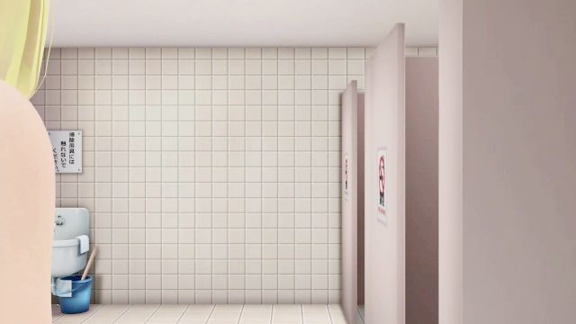 Restroom Torment (yuri Discipline Bondage Act Fuck Sex) - 3d Mmd