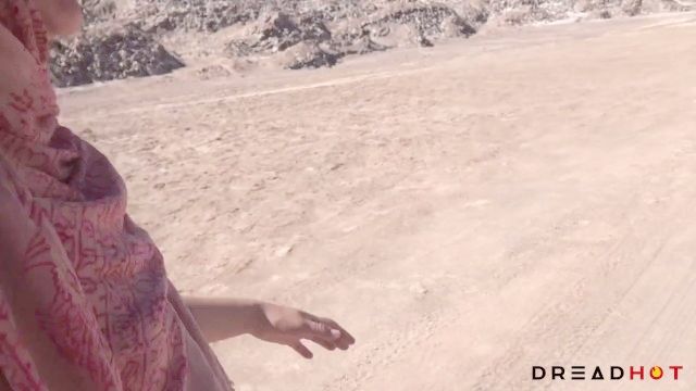 Porno in einem verlassenen Bus in Porno Wüste Amateur Vlog 2