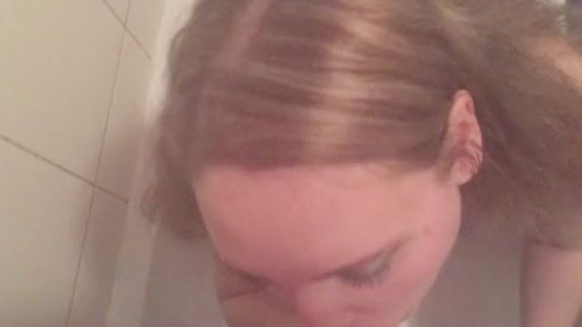 Pees In Mouth During Blowing Cock